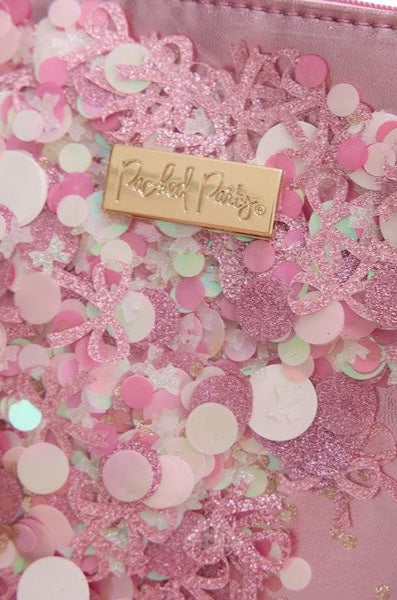 Packed Party Back to Fun Bow Everything Pouch Clutch Bag by Packed Party as seen on celebrities