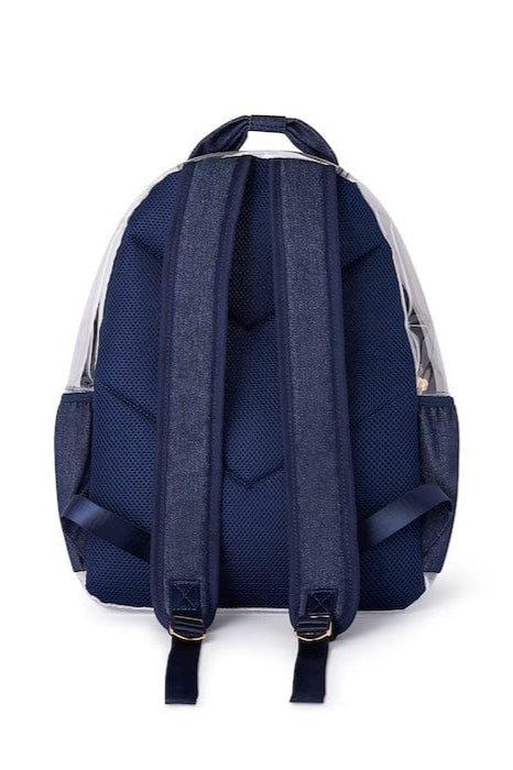 Packed Party Back to Fun Denim & Gems Backpack Backpack by Packed Party as seen on celebrities
