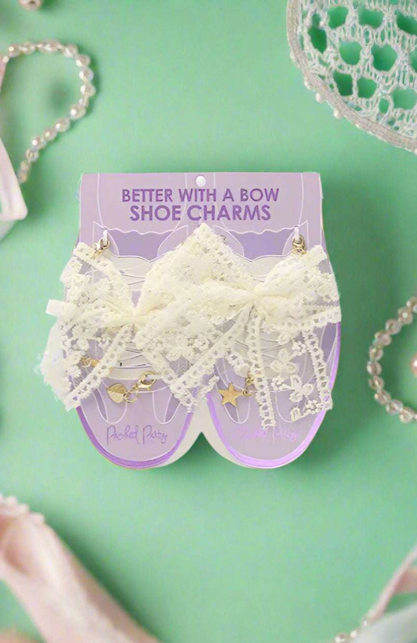 Packed Party Better with a Bow Lace Shoe Charms Laces by Packed Party as seen on celebrities