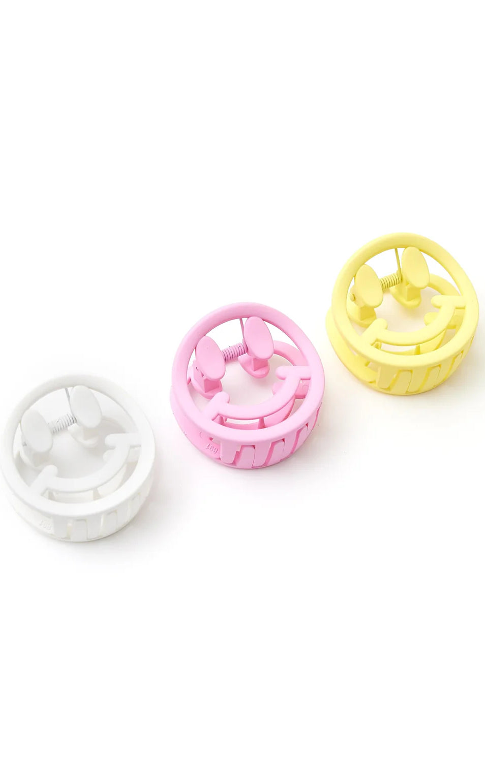 Packed Party Bring on The Smiles Claw Hair Clip Set Hair Clip by Packed Party as seen on celebrities