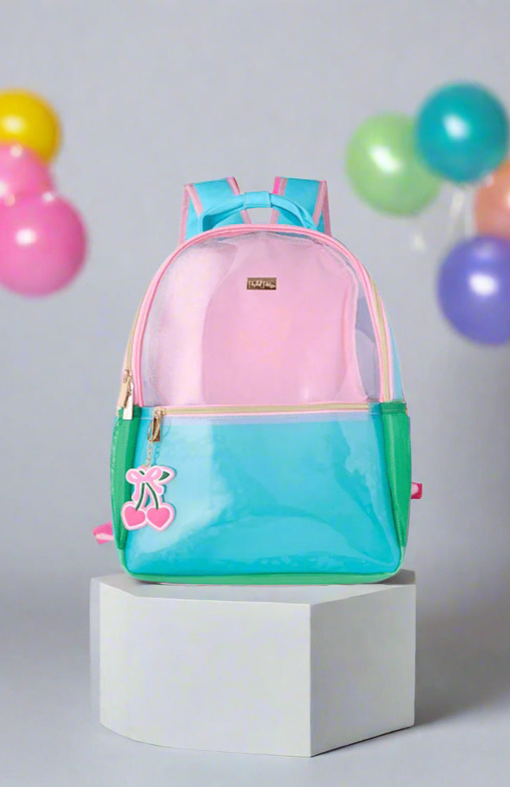 Packed Party Jelly Colourblock Back to Fun Backpack Backpack by Packed Party as seen on celebrities