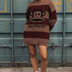 Paul Frank x Daisy Street Knitted Jumper Dress Dress by Daisy Street as seen on celebrities