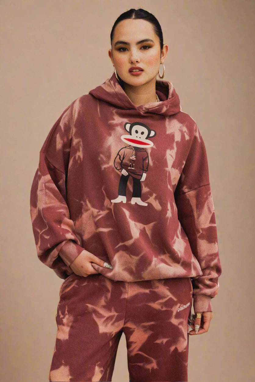 Paul Frank x Daisy Street Spray Effect Julius Hoodie Hoodie by Daisy Street as seen on celebrities