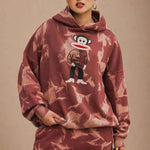 Paul Frank x Daisy Street Spray Effect Julius Hoodie Hoodie by Daisy Street as seen on celebrities