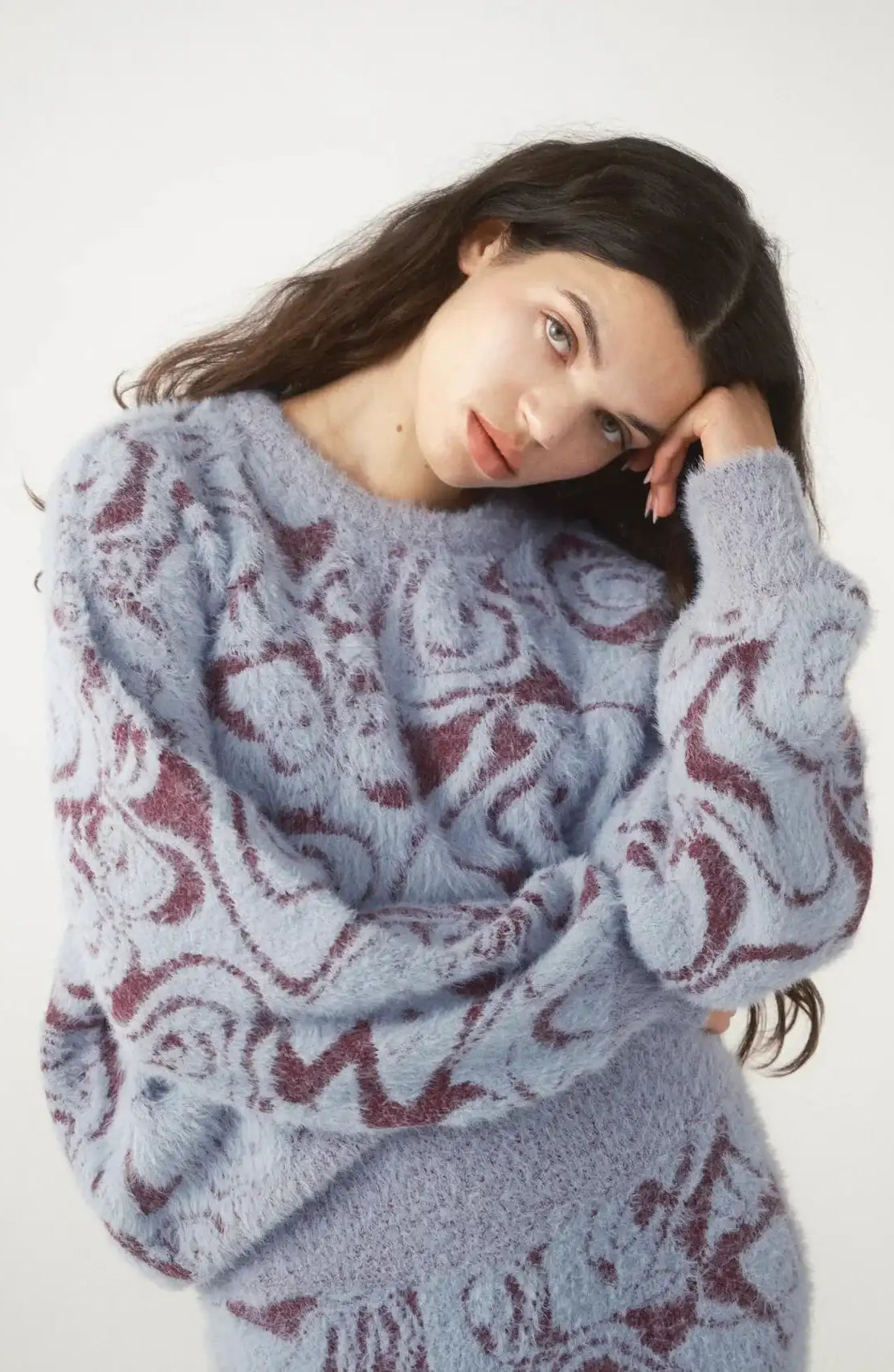 Pixie & Peach Hope Jacquard Knitted Jumper