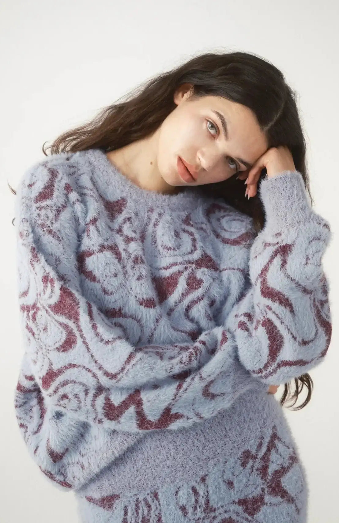 Pixie & Peach Hope Jacquard Knitted Jumper