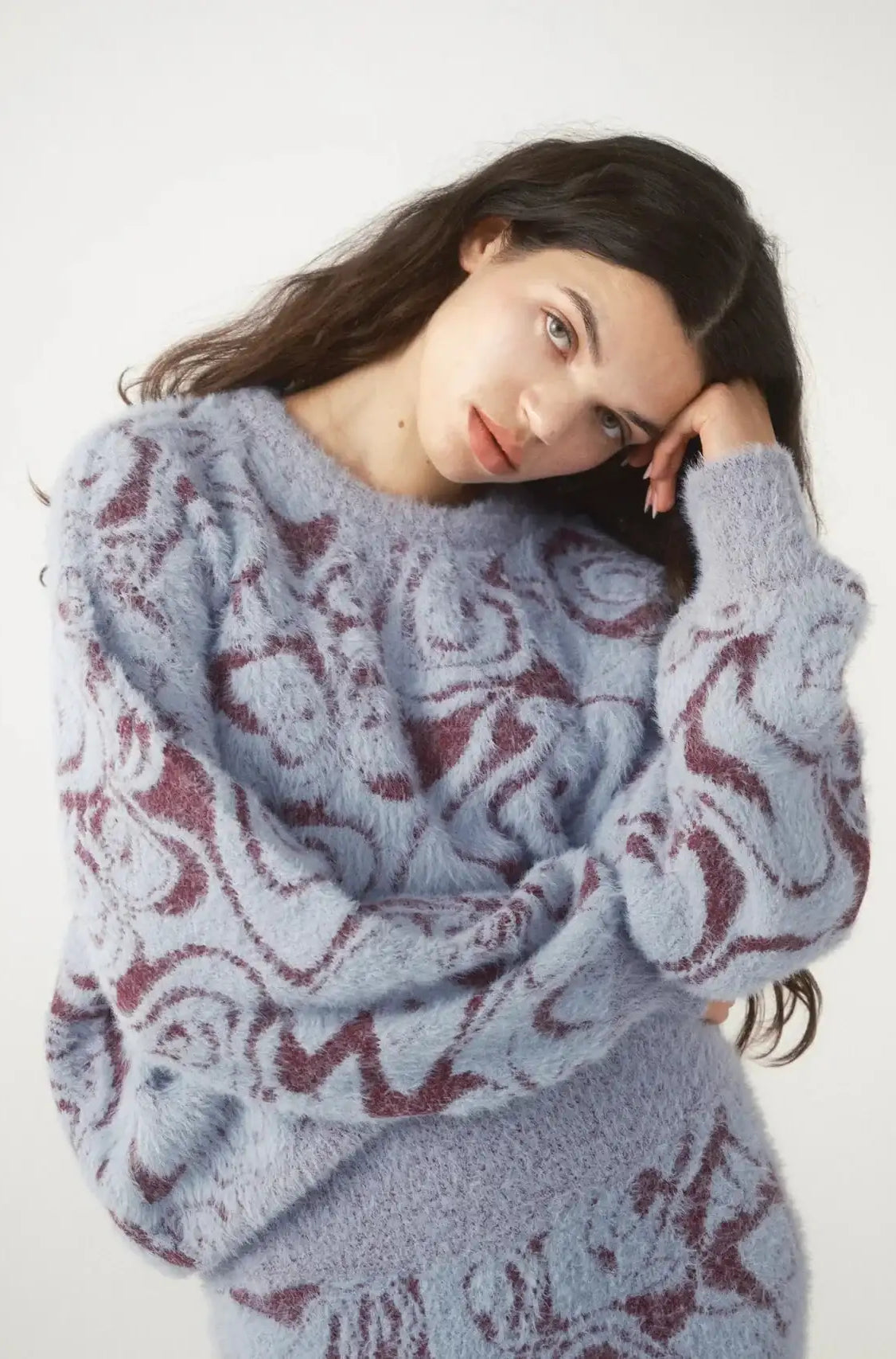 Pixie & Peach Hope Jacquard Knitted Jumper