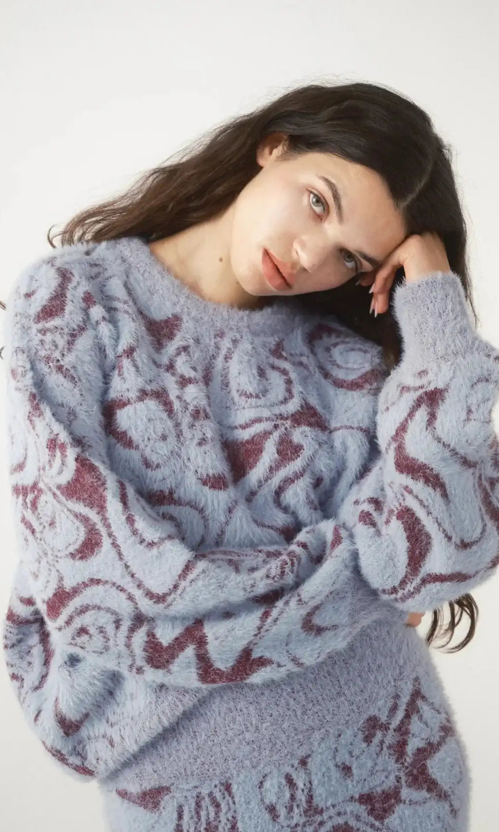 Pixie & Peach Hope Jacquard Knitted Jumper