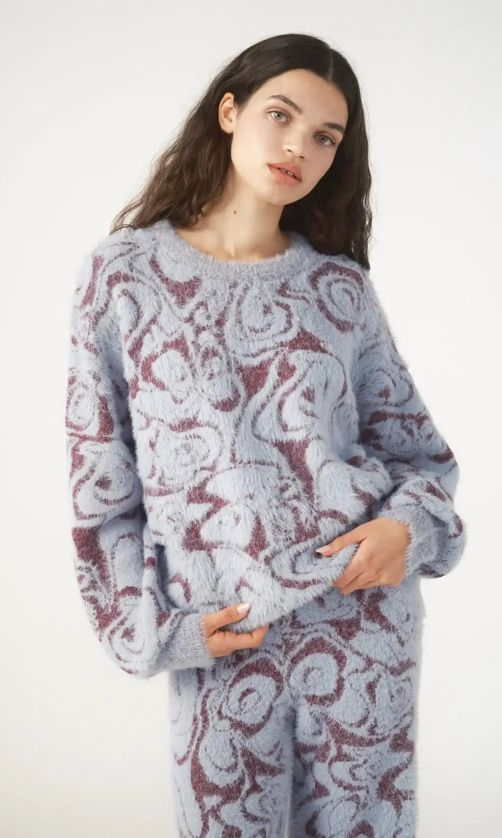 Pixie & Peach Hope Jacquard Knitted Jumper