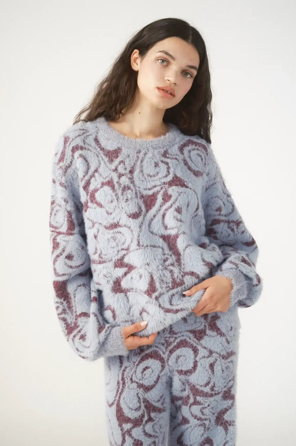 Pixie & Peach Hope Jacquard Knitted Jumper