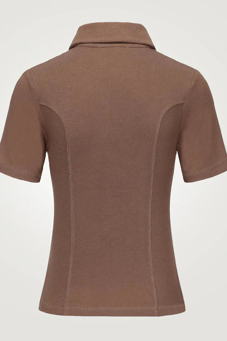 Pixie & Peach Peggy Rib Polo Top