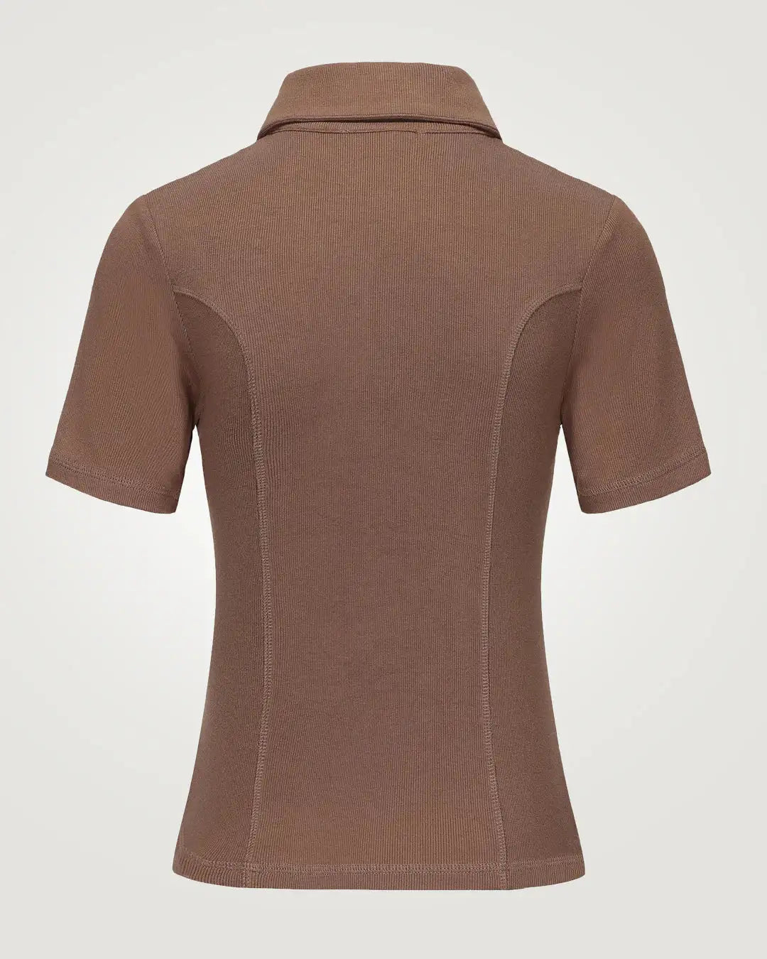 Pixie & Peach Peggy Rib Polo Top