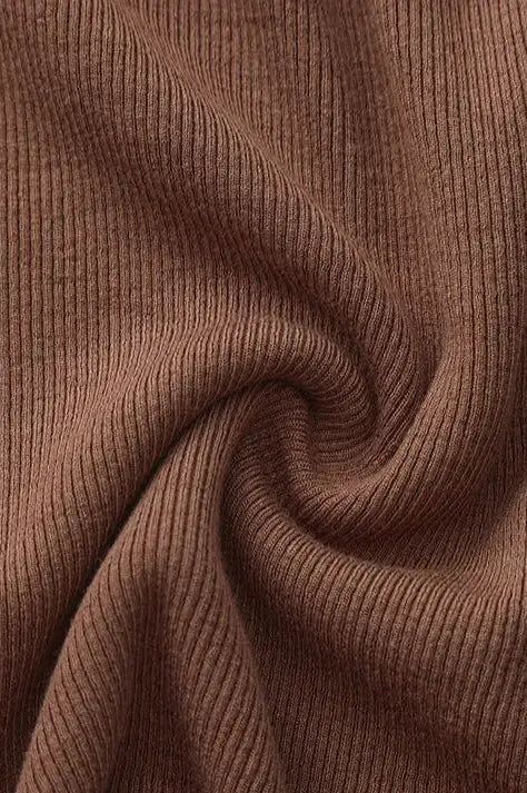 Pixie & Peach Peggy Rib Polo Top