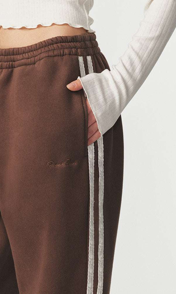 Pixie & Peach Pixie Straight Leg Sweat Pant