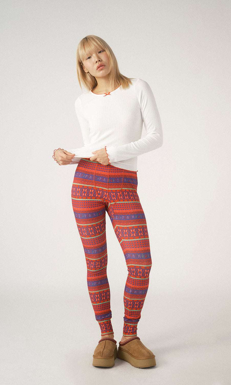 Pixie & Peach Western Fairisle Set