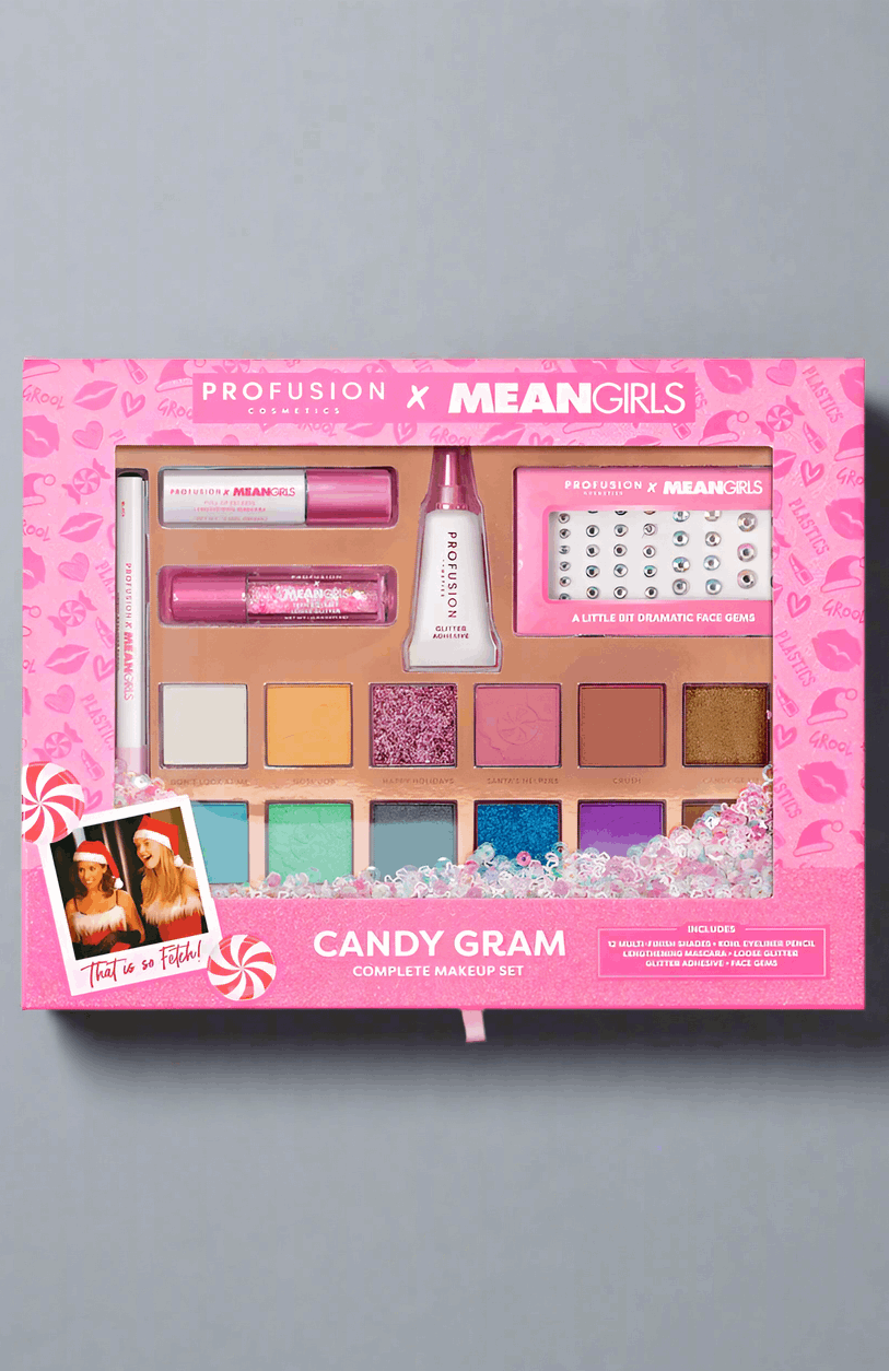 Profusion Cosmetics Mean Girls Candy Gram Complete Makeup Kit Eyeshadow by Profusion Cosmetics as seen on celebrities
