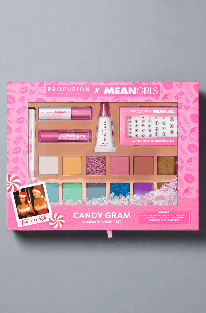 Profusion Cosmetics Mean Girls Candy Gram Complete Makeup Kit Eyeshadow by Profusion Cosmetics as seen on celebrities