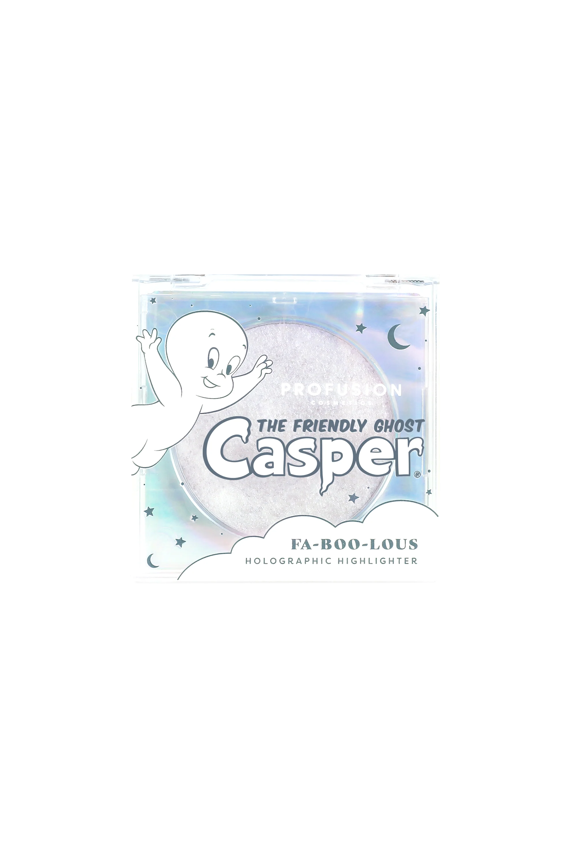 Profusion Cosmetics Casper the Friendly Ghost Holographic Highlighter Makeup Brushes by Profusion Cosmetics as seen on celebrities