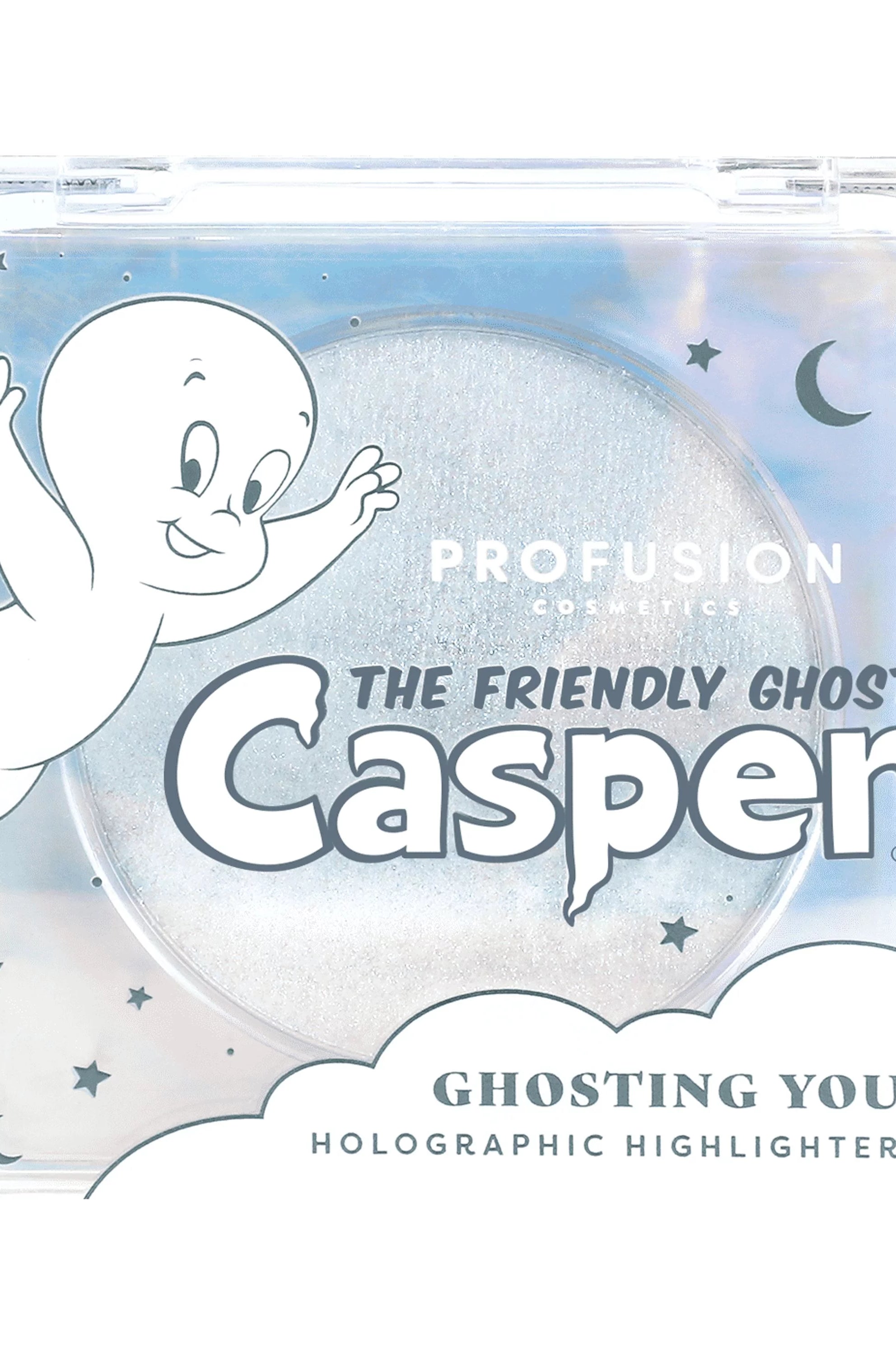 Profusion Cosmetics Casper the Friendly Ghost Holographic Highlighter Makeup Brushes by Profusion Cosmetics as seen on celebrities