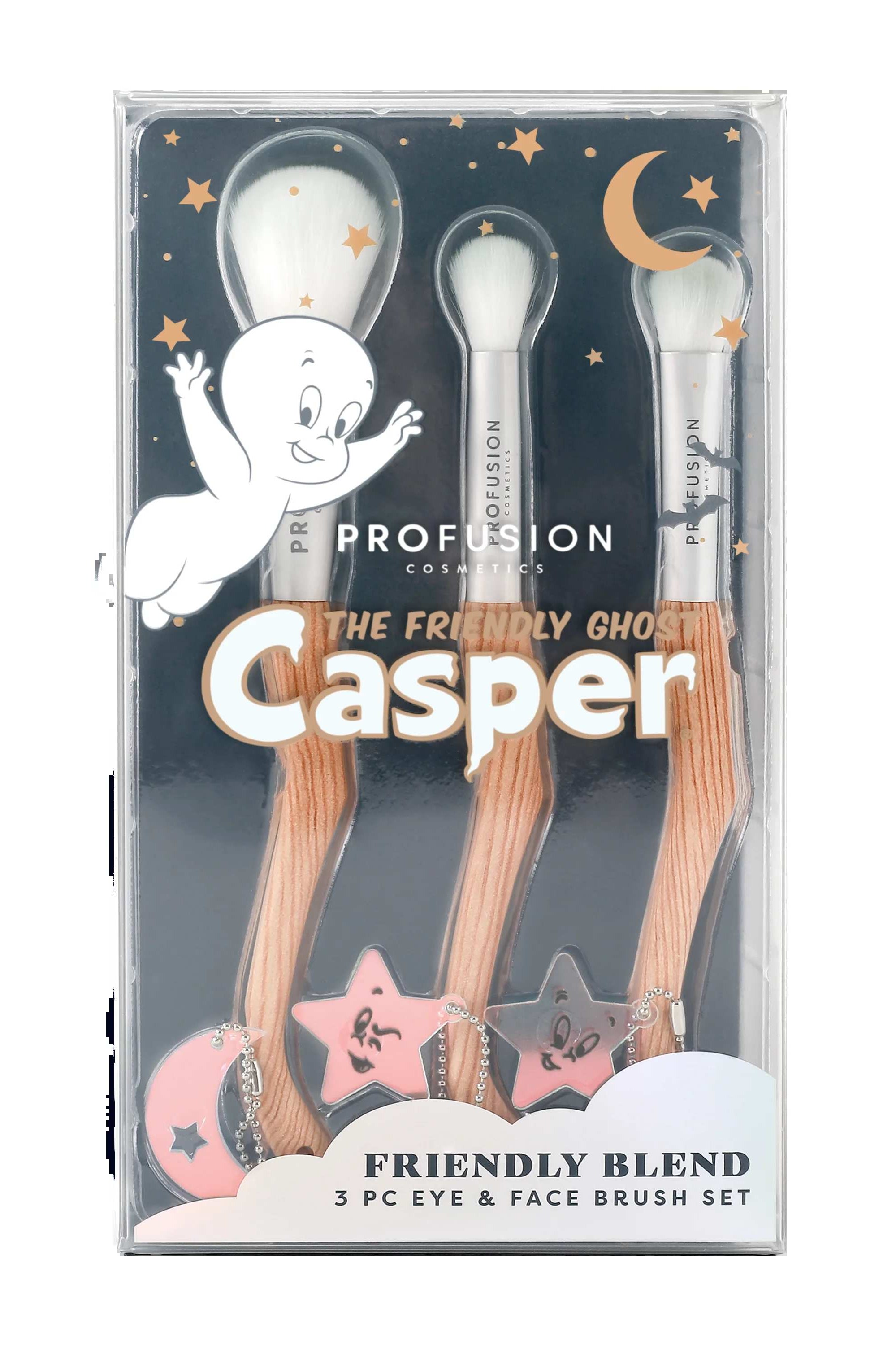 Profusion Cosmetics Casper the Friendly Ghost Makeup Brushes Makeup Brushes by Profusion Cosmetics as seen on celebrities