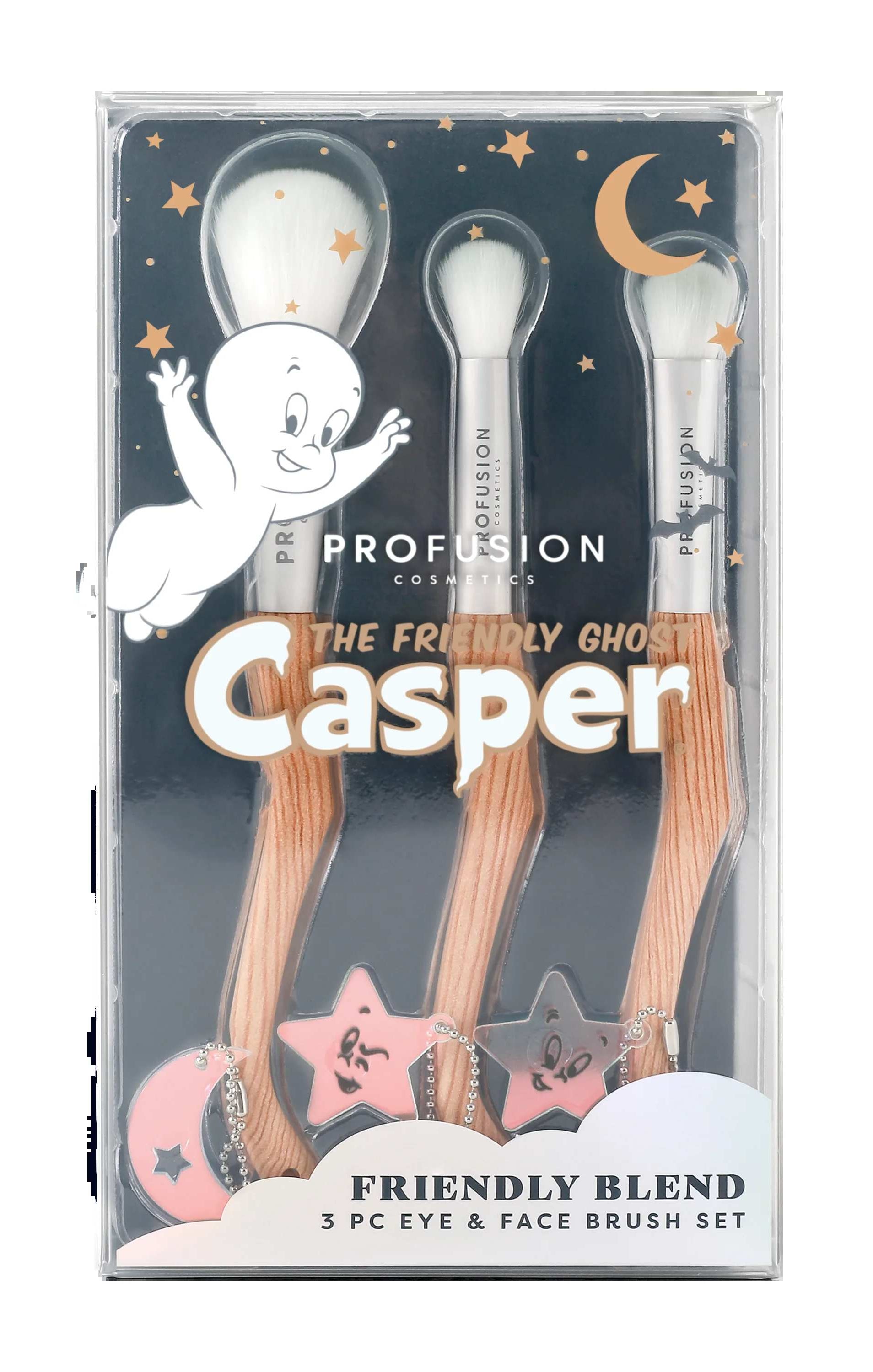 Profusion Cosmetics Casper the Friendly Ghost Makeup Brushes Makeup Brushes by Profusion Cosmetics as seen on celebrities