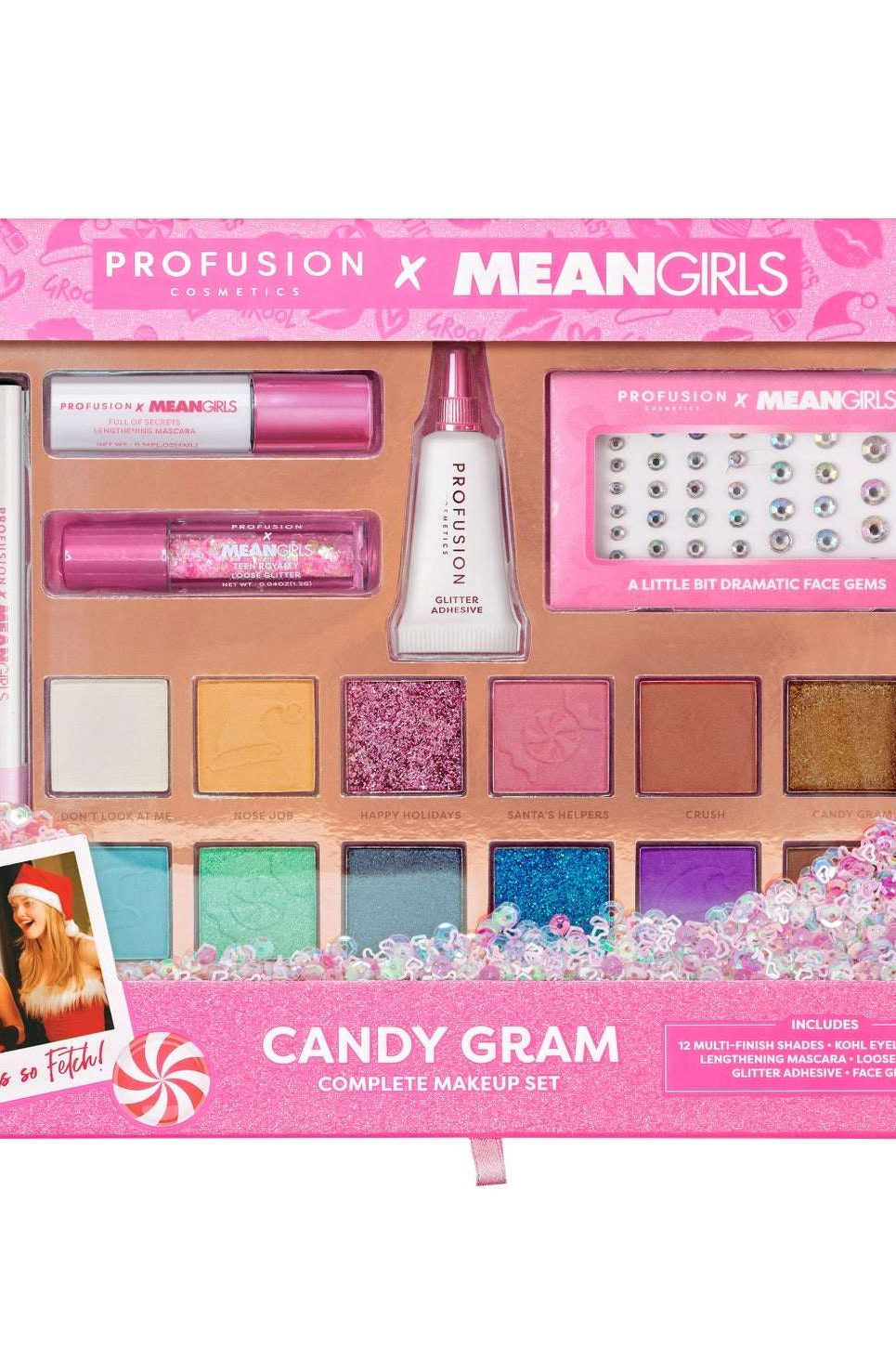 Profusion Cosmetics Mean Girls Candy Gram Complete Makeup Kit Eyeshadow by Profusion Cosmetics as seen on celebrities