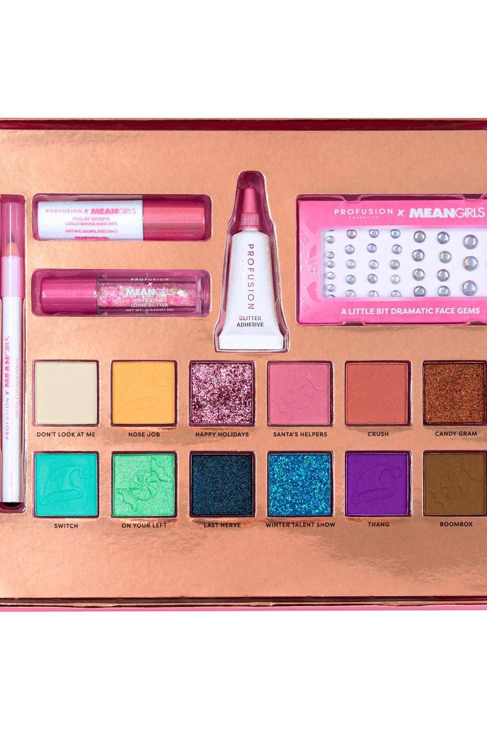 Profusion Cosmetics Mean Girls Candy Gram Complete Makeup Kit Eyeshadow by Profusion Cosmetics as seen on celebrities
