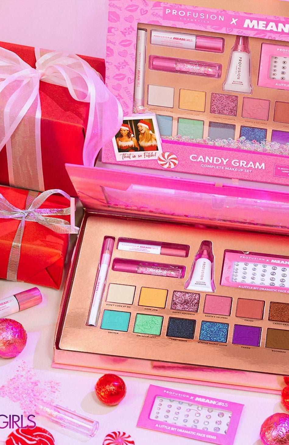 Profusion Cosmetics Mean Girls Candy Gram Complete Makeup Kit Eyeshadow by Profusion Cosmetics as seen on celebrities