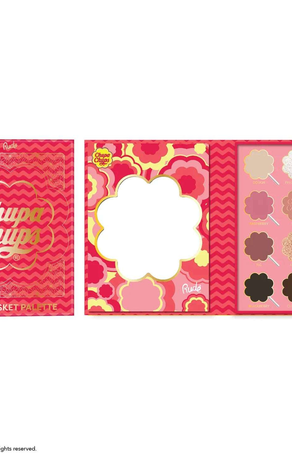 Rude Cosmetics Chupa Chups Fruit Basket 12 Colour Palette Eyeshadow by Rude Cosmetics as seen on celebrities