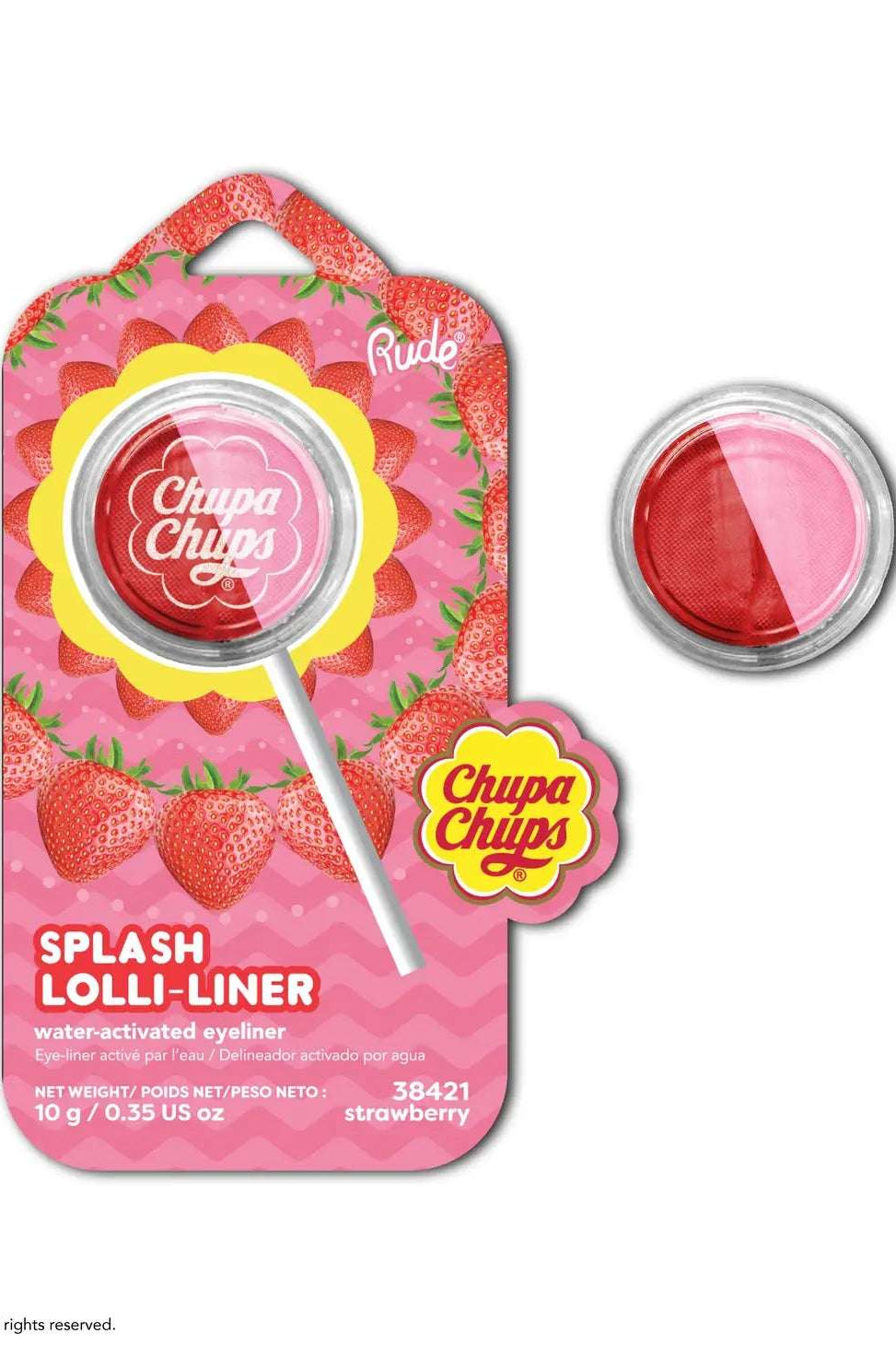 Rude Cosmetics Chupa Chups Splash Lolli-Liner Eyeshadow by Rude Cosmetics as seen on celebrities