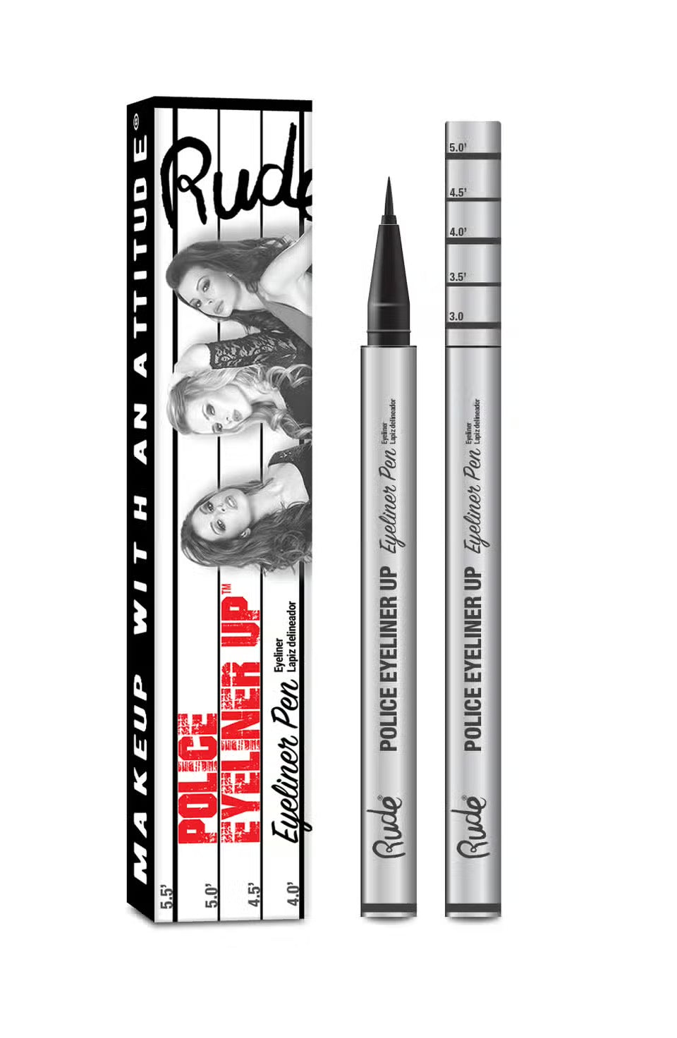 Rude Cosmetics Holiday Cheer Eyeliner & Blush Gift Set Beauty Kit by Rude Cosmetics as seen on celebrities