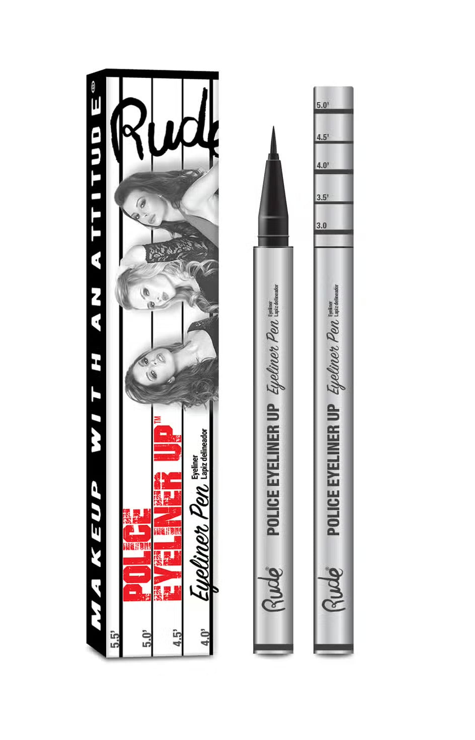 Rude Cosmetics Holiday Cheer Eyeliner & Blush Gift Set Beauty Kit by Rude Cosmetics as seen on celebrities