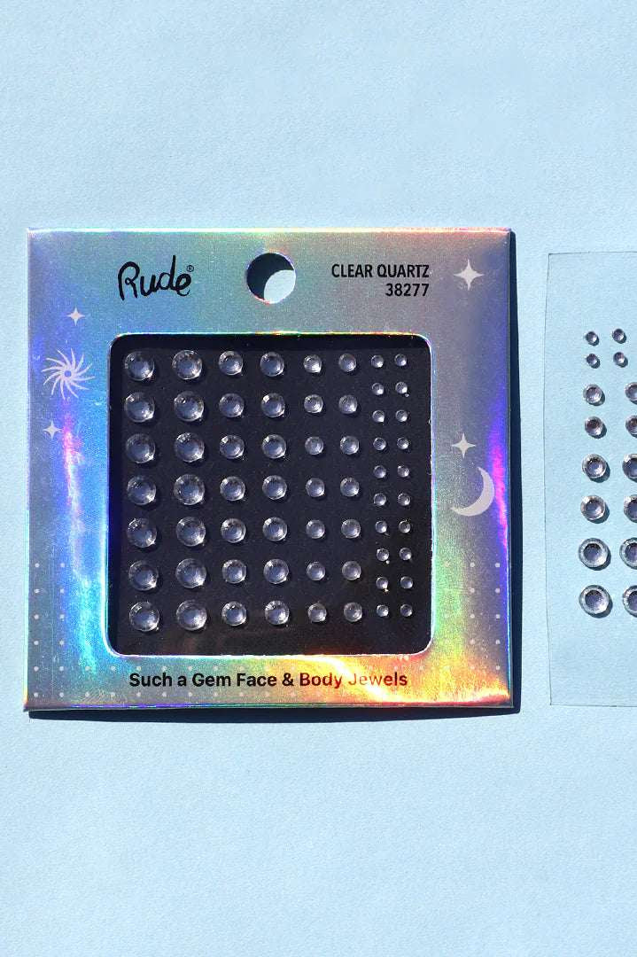 Rude Cosmetics Such A Gem Face & Body Jewels Face Tattoo by Rude Cosmetics as seen on celebrities