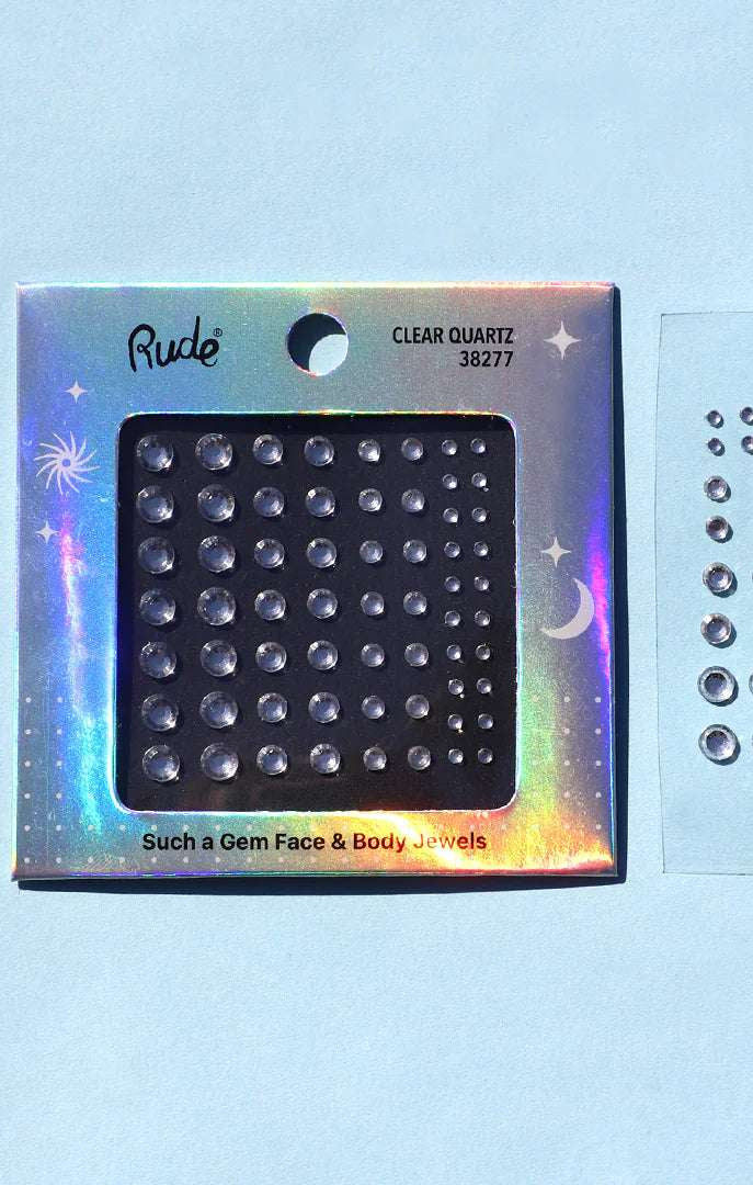Rude Cosmetics Such A Gem Face & Body Jewels Face Tattoo by Rude Cosmetics as seen on celebrities