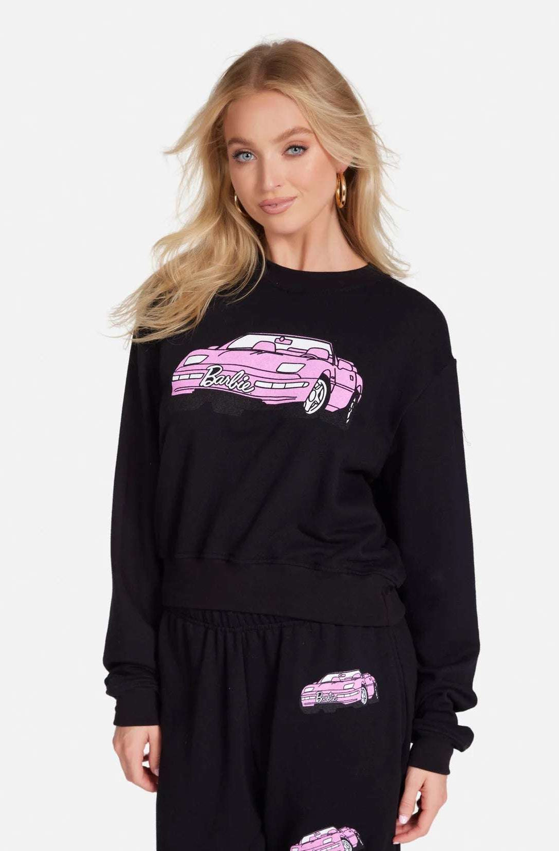Lauren Moshi Spalding Barbie Convertible Sweatshirt Sweater by Lauren Moshi as seen on celebrities