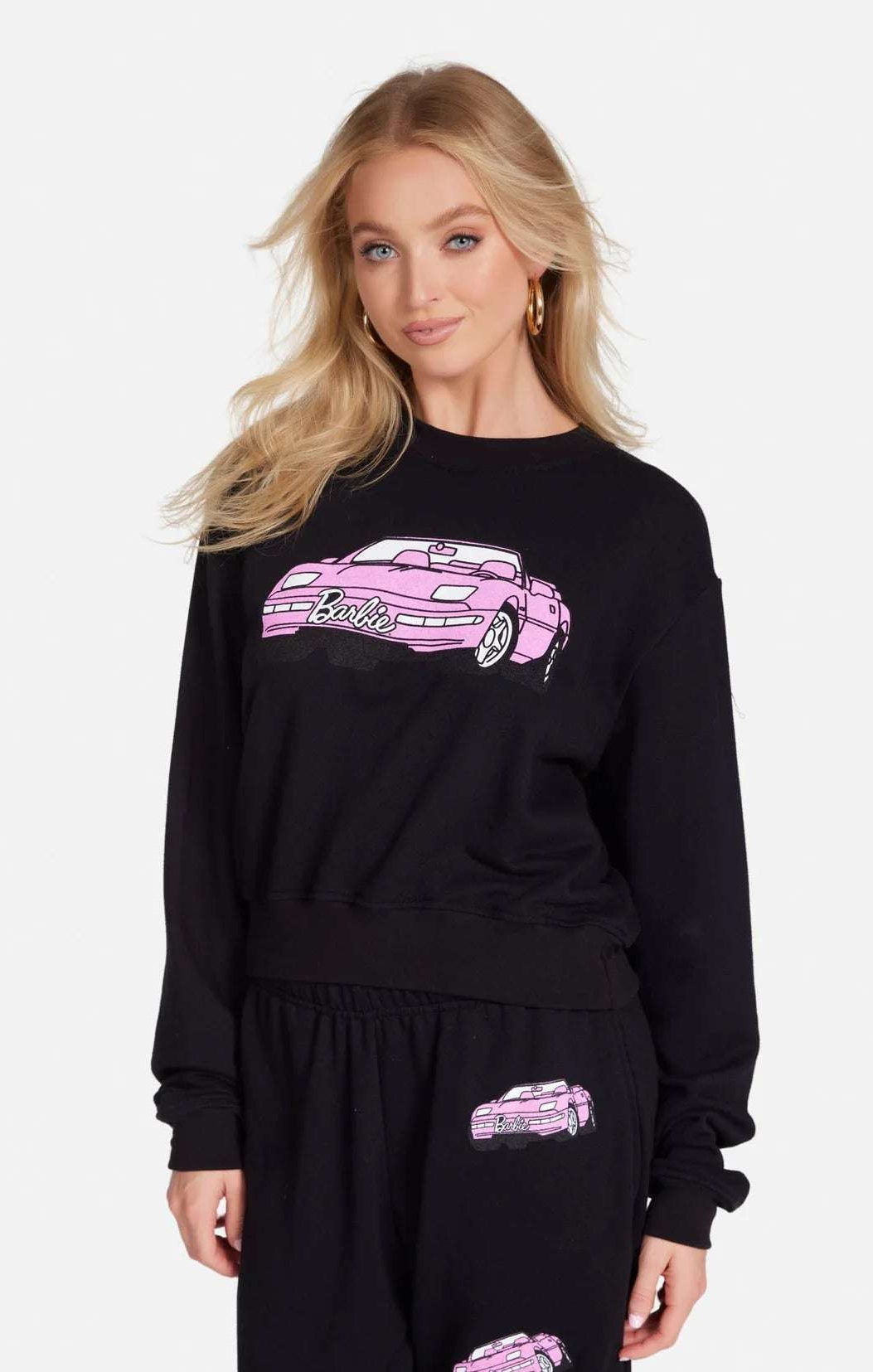 Lauren Moshi Spalding Barbie Convertible Sweatshirt Sweater by Lauren Moshi as seen on celebrities