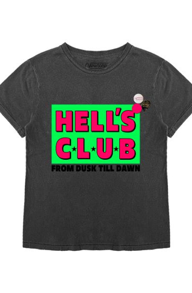 Newtone Hells Club Starlight Dawn T-shirt T-Shirt by Newtone as seen on celebrities