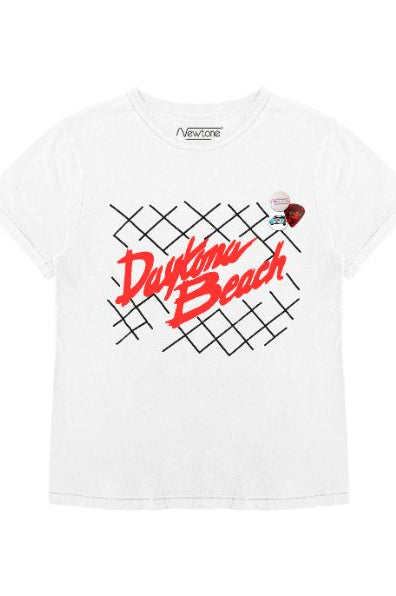 Newtone Daytona Beach Starlight Racing Tee T-Shirt by Newtone as seen on celebrities