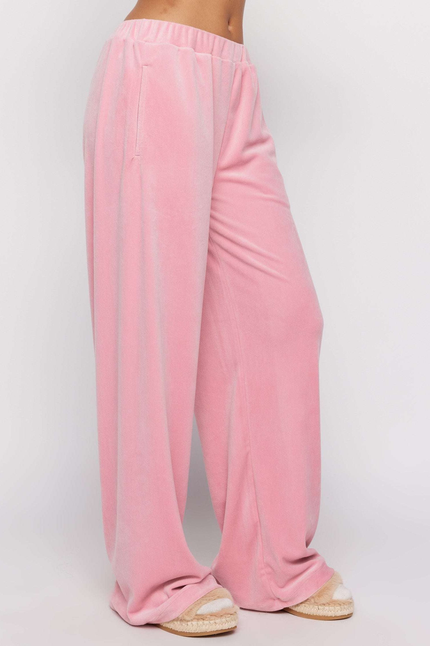 Samii Ryan Optimist Velour Sweatpants Sweatpants by Samii Ryan as seen on celebrities