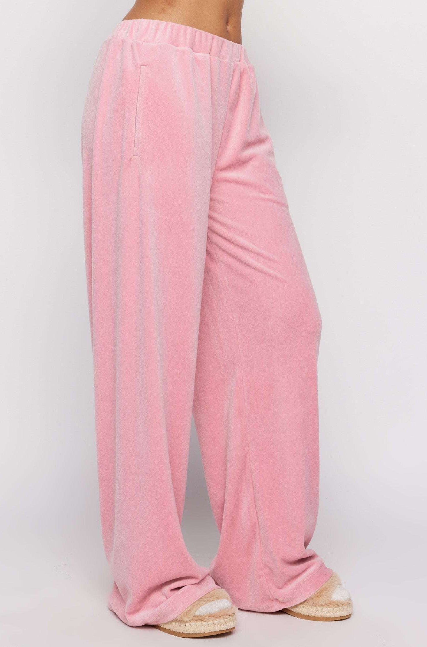 Samii Ryan Optimist Velour Sweatpants Sweatpants by Samii Ryan as seen on celebrities