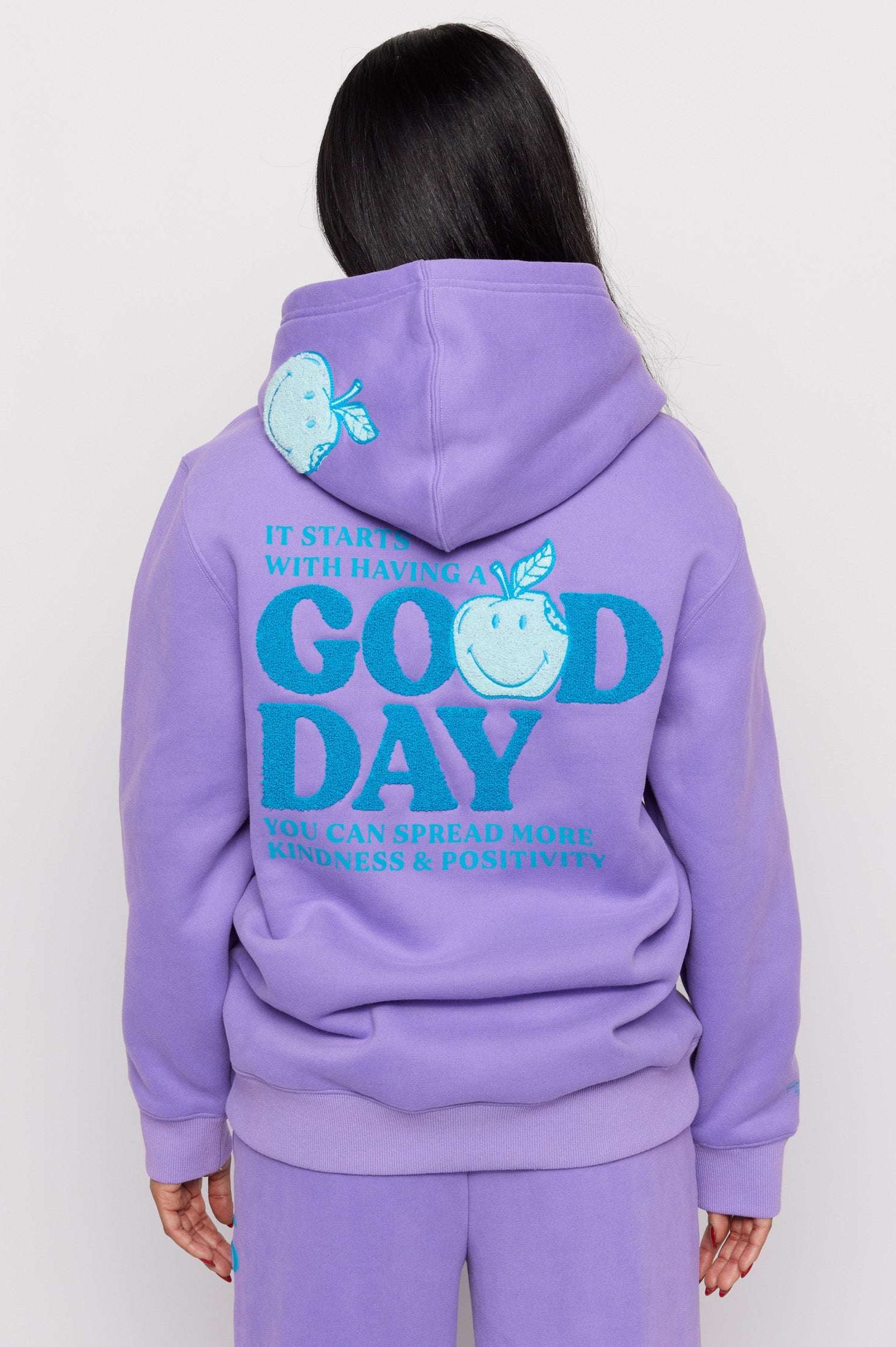 Samii Ryan Good Day Smileyworld Hoodie Hoodie by Samii Ryan as seen on celebrities