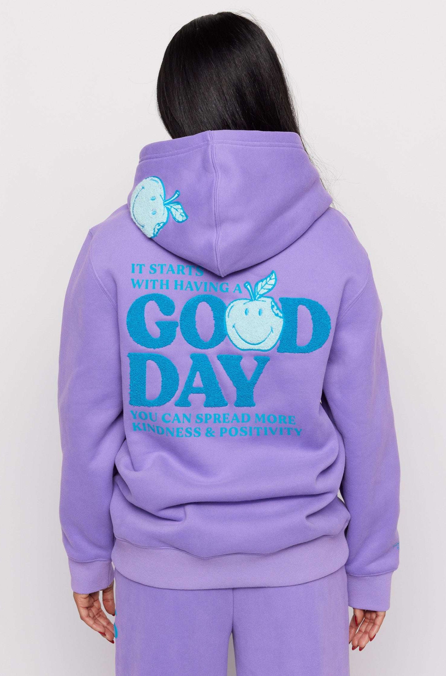Samii Ryan Good Day Smileyworld Hoodie Hoodie by Samii Ryan as seen on celebrities