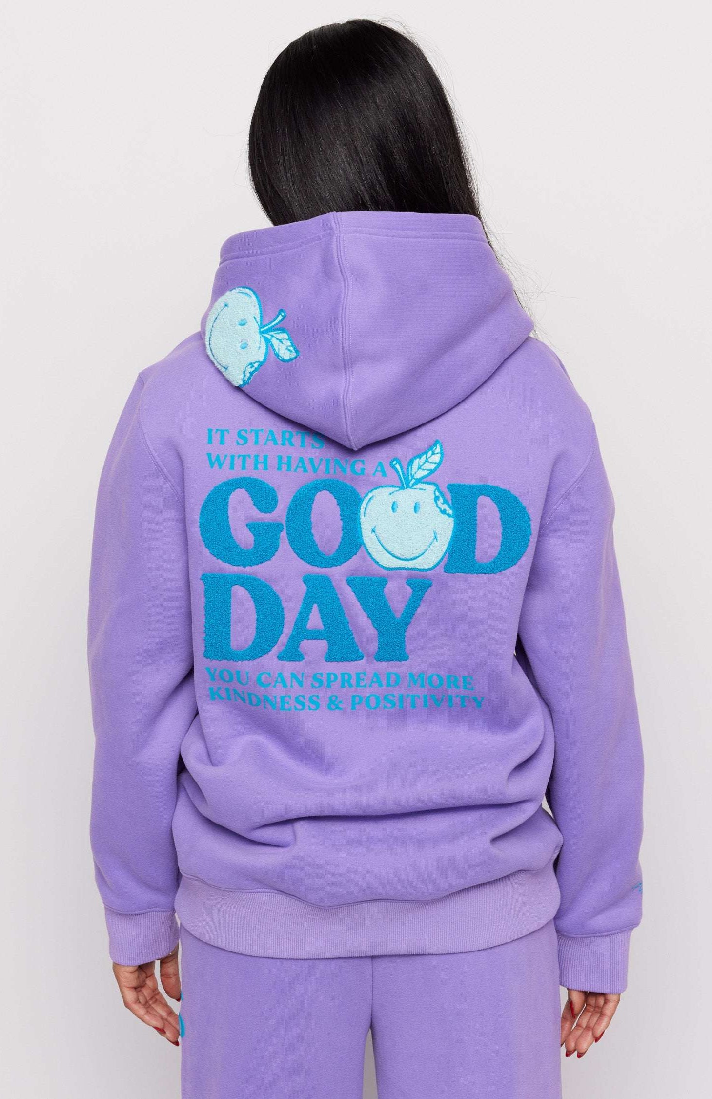 Samii Ryan Good Day Smileyworld Hoodie Hoodie by Samii Ryan as seen on celebrities