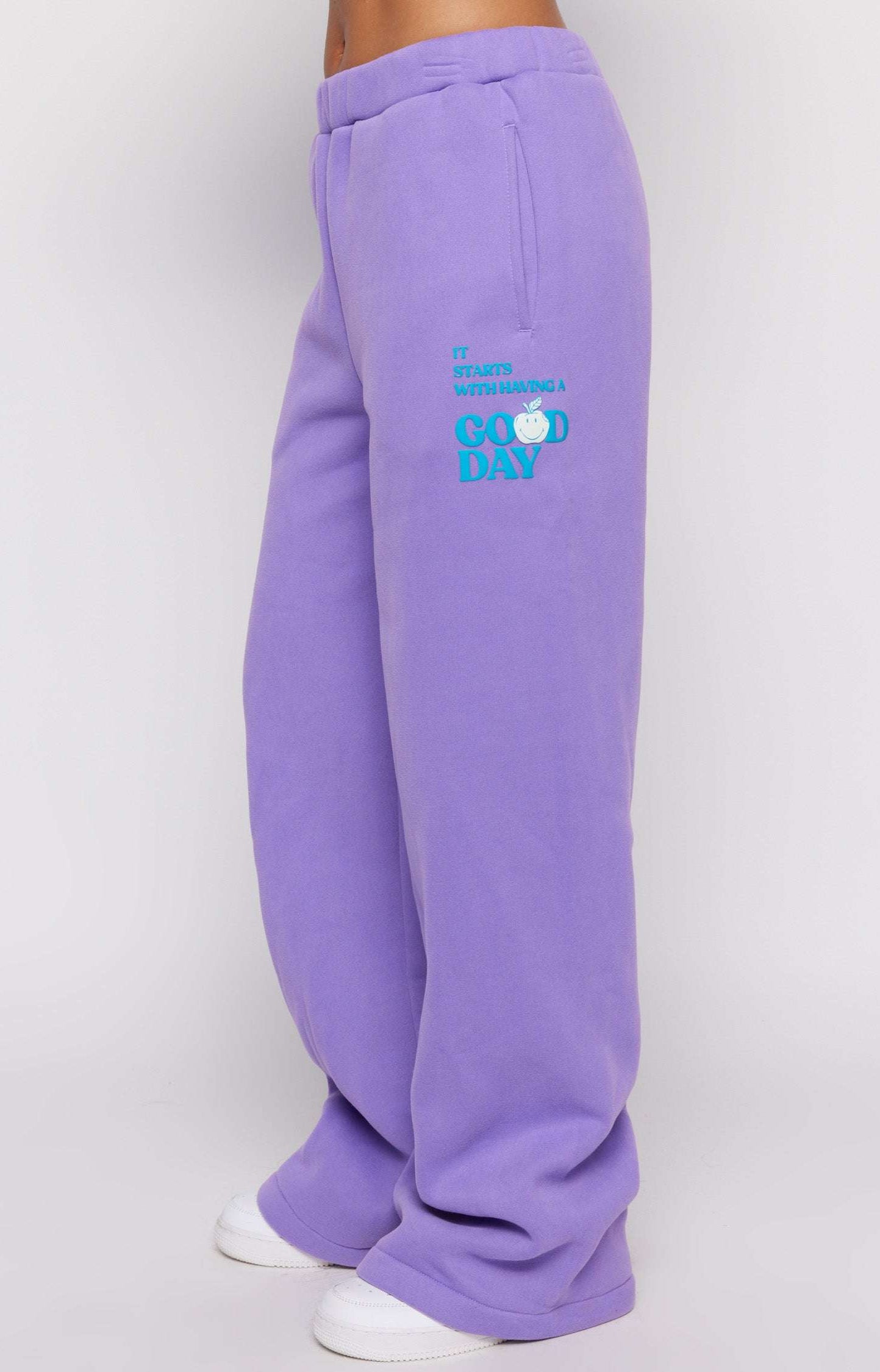 Samii Ryan Good Day SmileyWorld Sweatpants Sweatpants by Samii Ryan as seen on celebrities