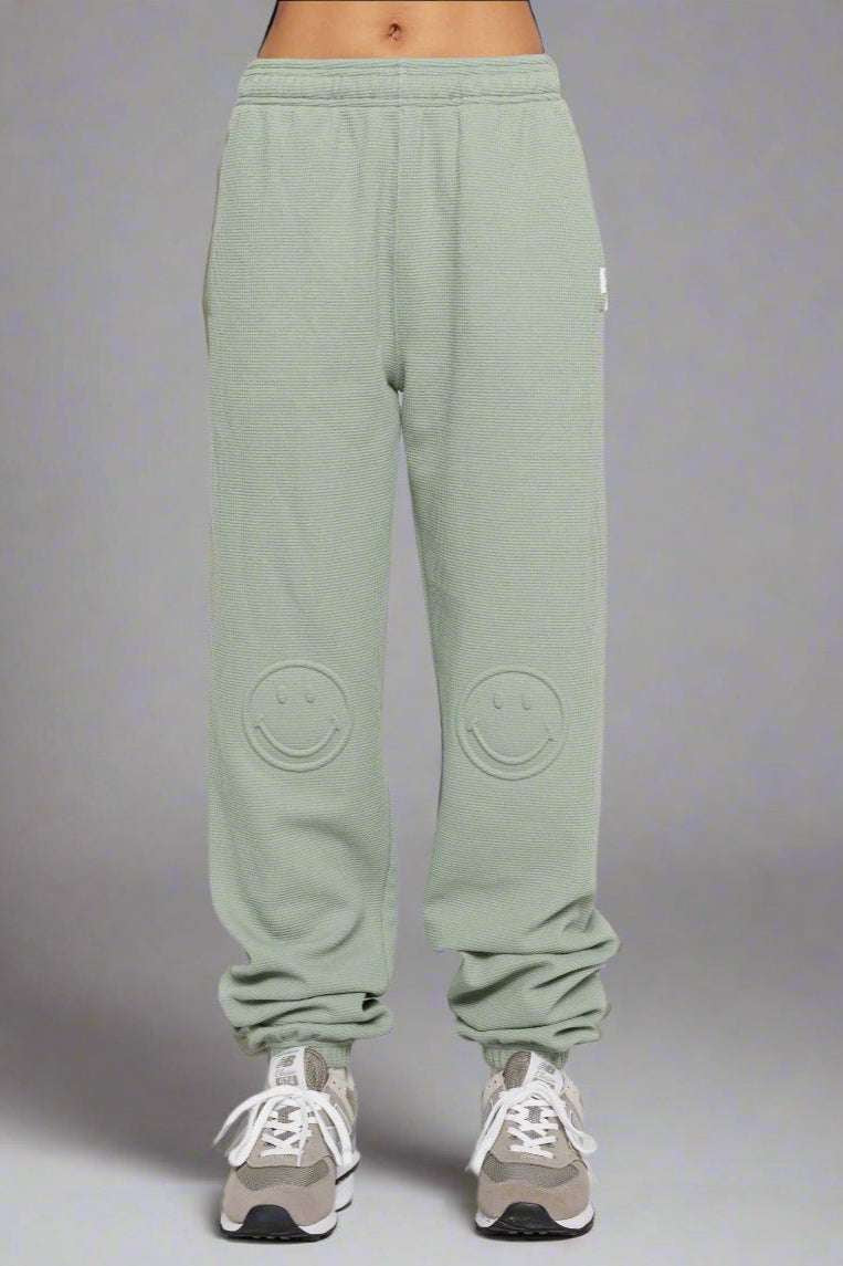 Samii Ryan Smiley® Thermal Pants Sweatpants by Samii Ryan as seen on celebrities