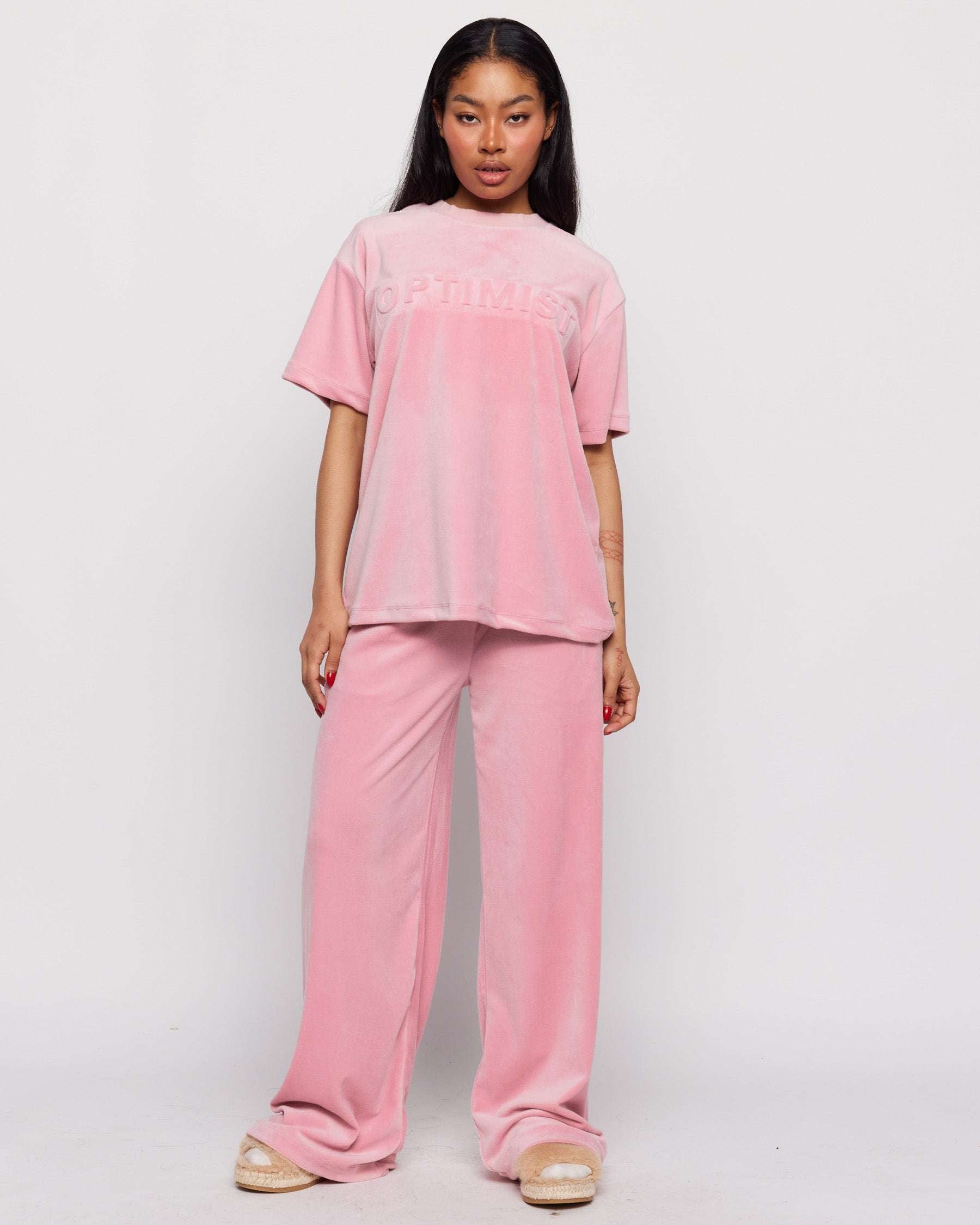 Samii Ryan Optimist Velour Sweatpants Sweatpants by Samii Ryan as seen on celebrities