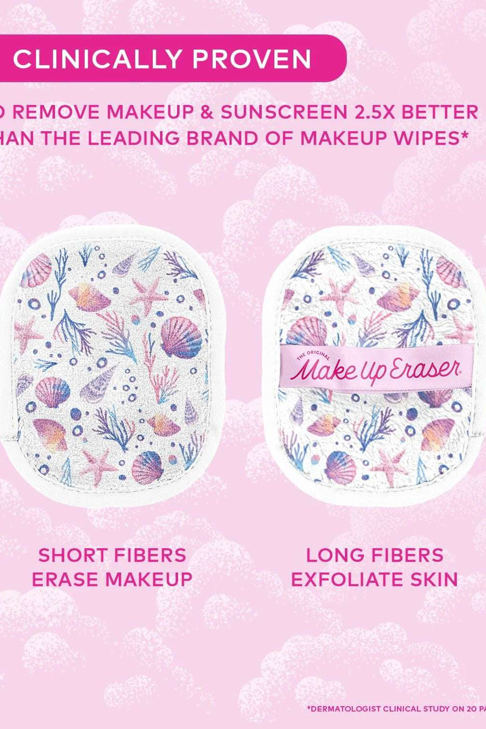 Makeup Eraser Seashells 7-Day Set Beauty Product by Makeup Eraser as seen on celebrities