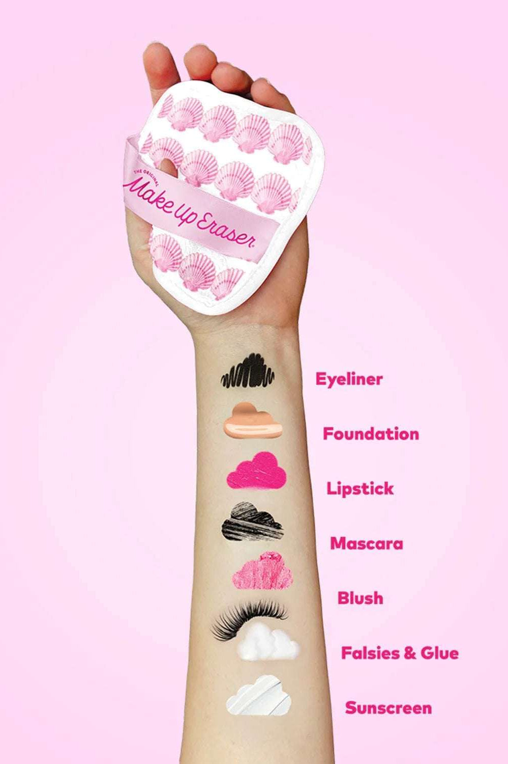 Makeup Eraser Seashells 7-Day Set Beauty Product by Makeup Eraser as seen on celebrities