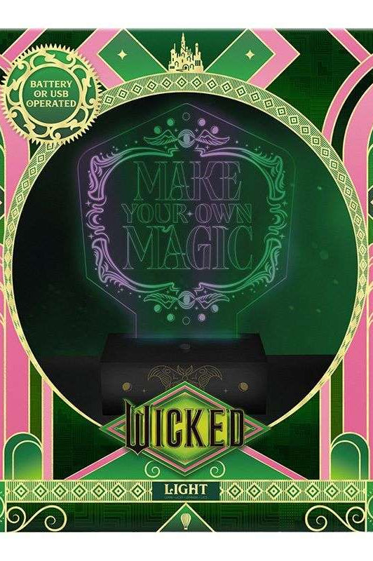 Wicked Acrylic Light Night Lamp by Paladone as seen on celebrities