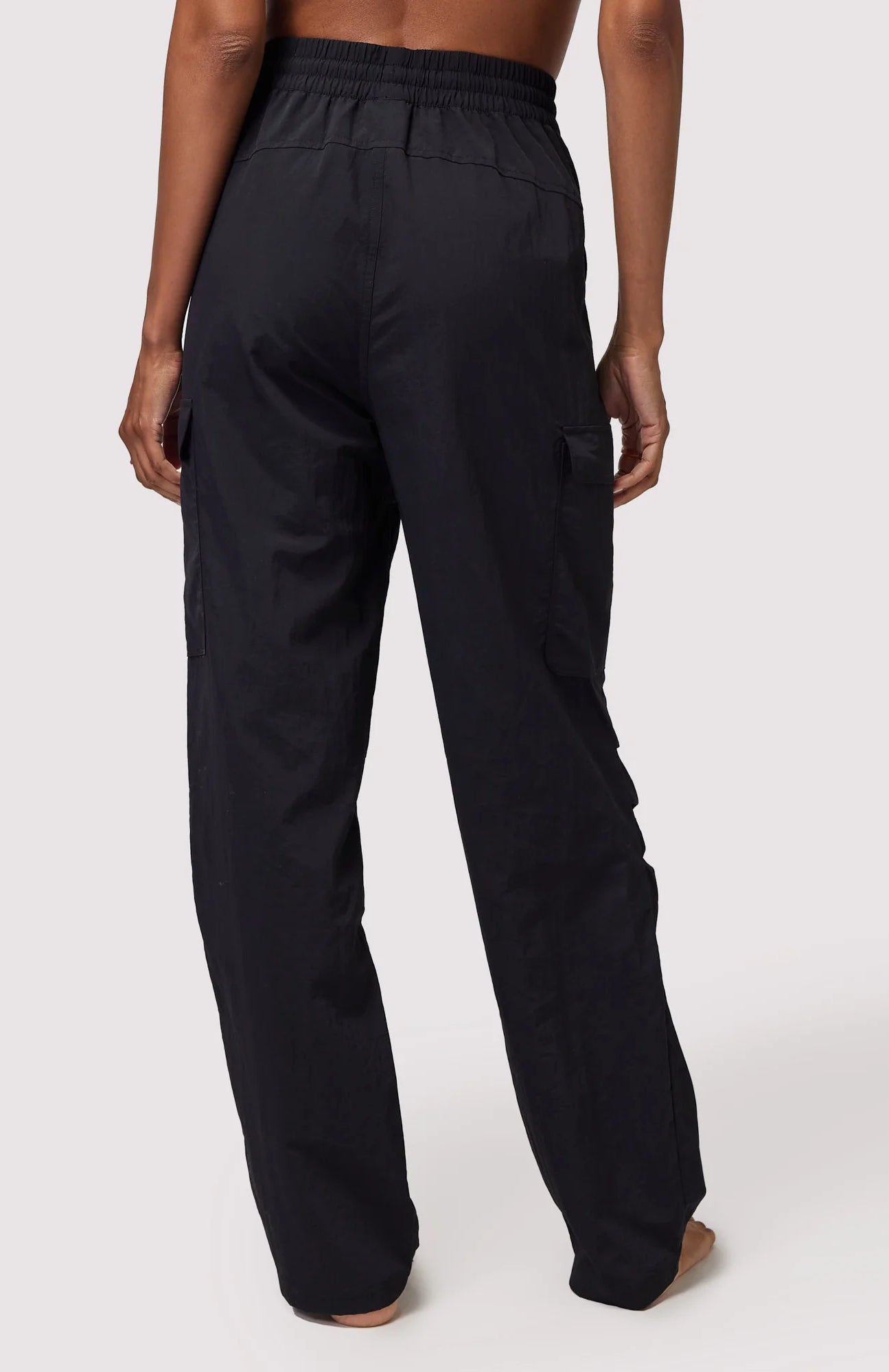 Spiritual Gangster Journey Cargo Pants in Black Cargo Pants by Spiritual Gangster as seen on celebrities